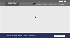 Desktop Screenshot of bussolaristorante.it